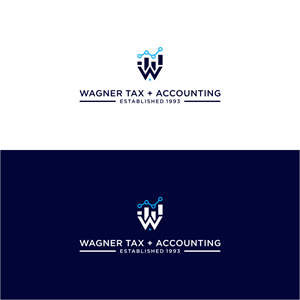 Logo Design by Kaze56 for Wagner Tax + Accounting | Design: #31598226