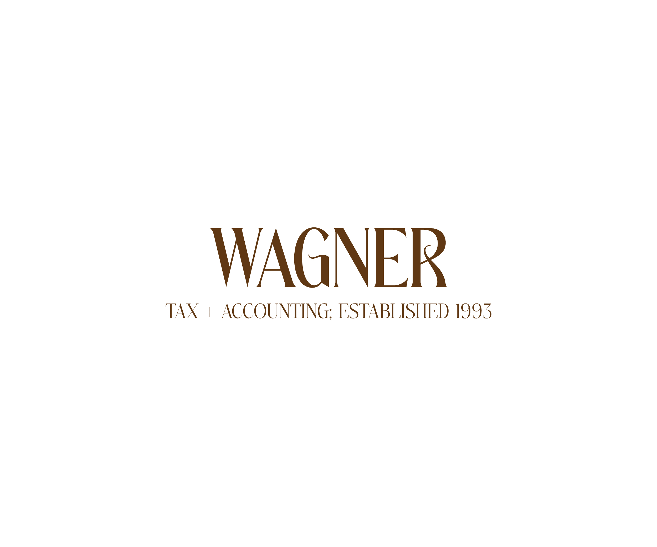 Logo-Design von Editeight26 für Wagner Tax + Accounting | Design #31597909