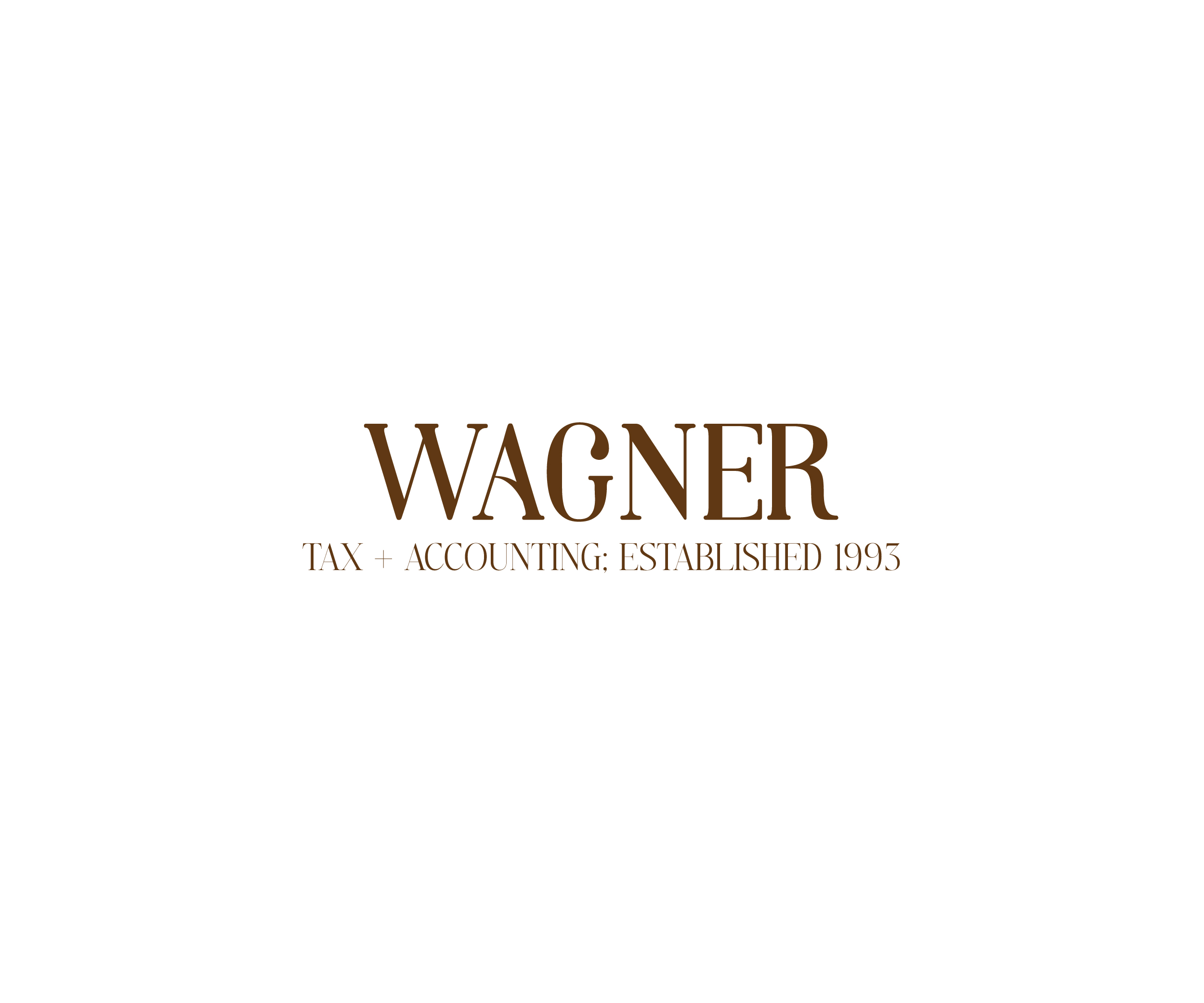 Logo Design by Editeight26 for Wagner Tax + Accounting | Design #31597910