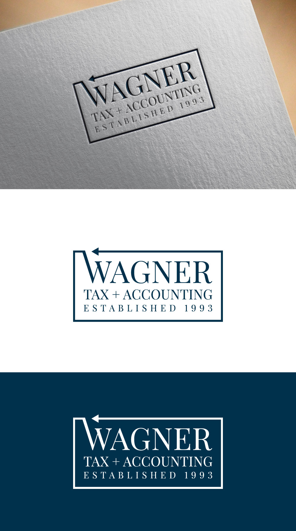 Logo Design by DesignVerse777 for Wagner Tax + Accounting | Design #31632827