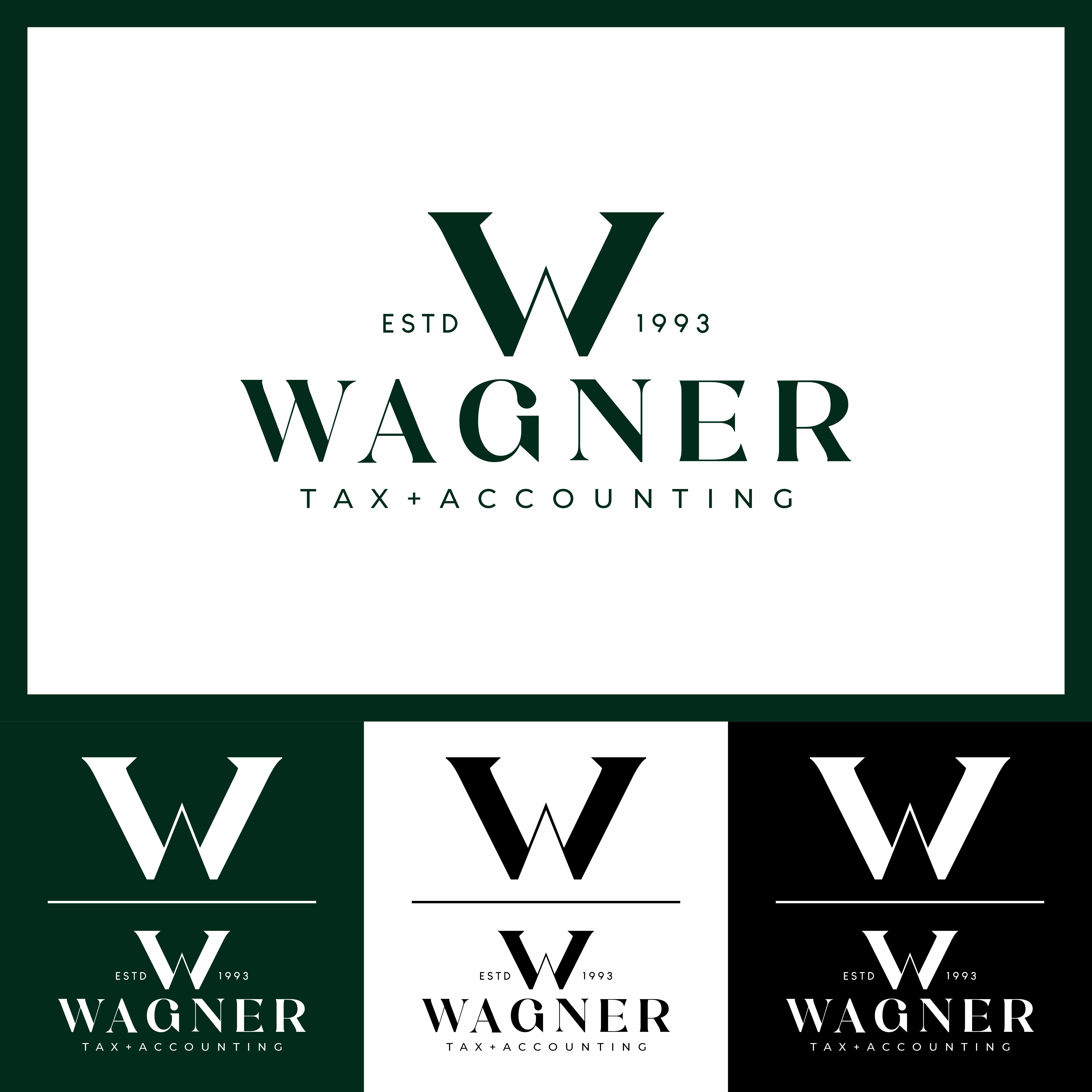 Logo Design by mifaro art for Wagner Tax + Accounting | Design #31605549