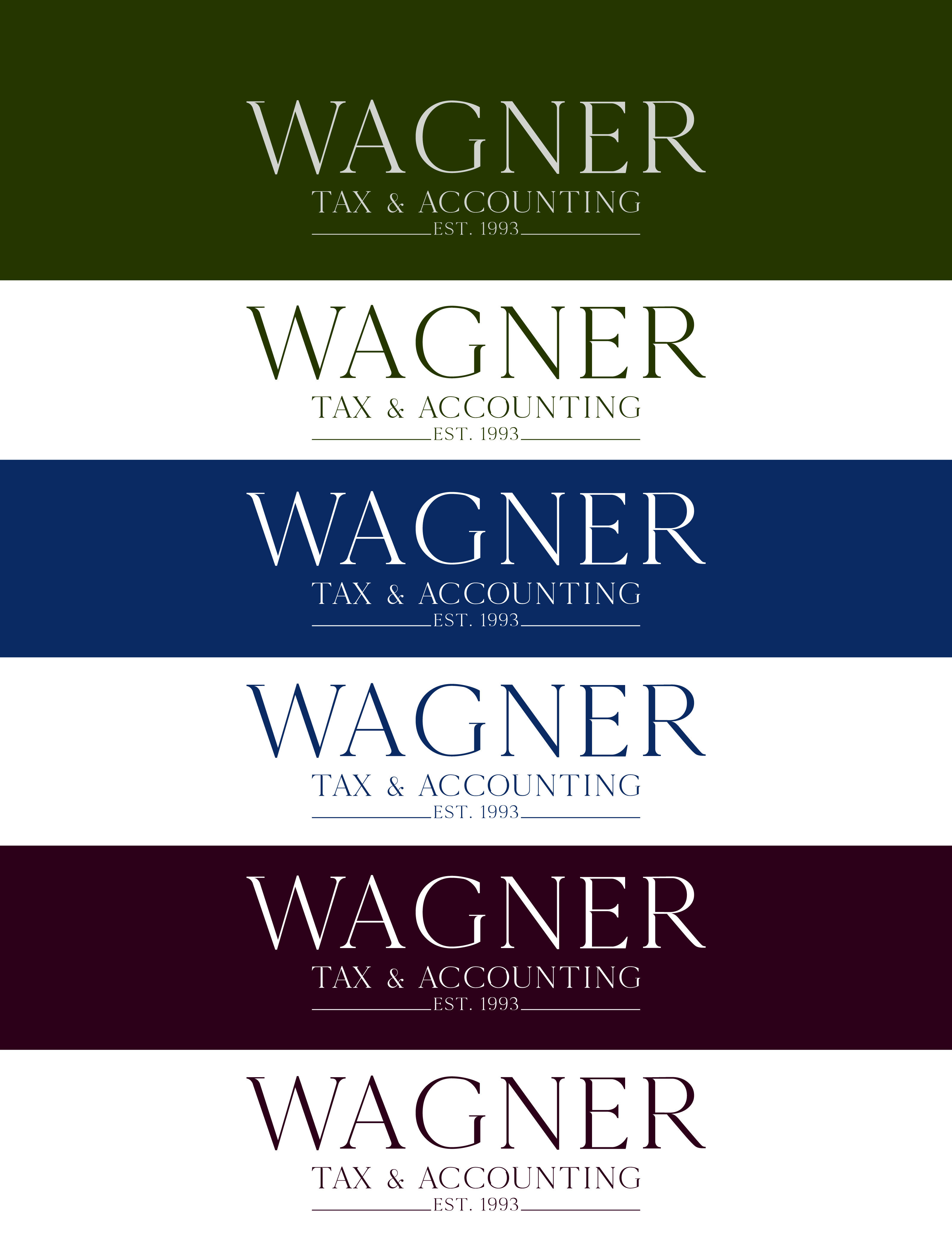 Logo Design by dx_designer for Wagner Tax + Accounting | Design #31605721