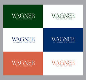 Logo Design by Mozez32 for Wagner Tax + Accounting | Design: #31636905