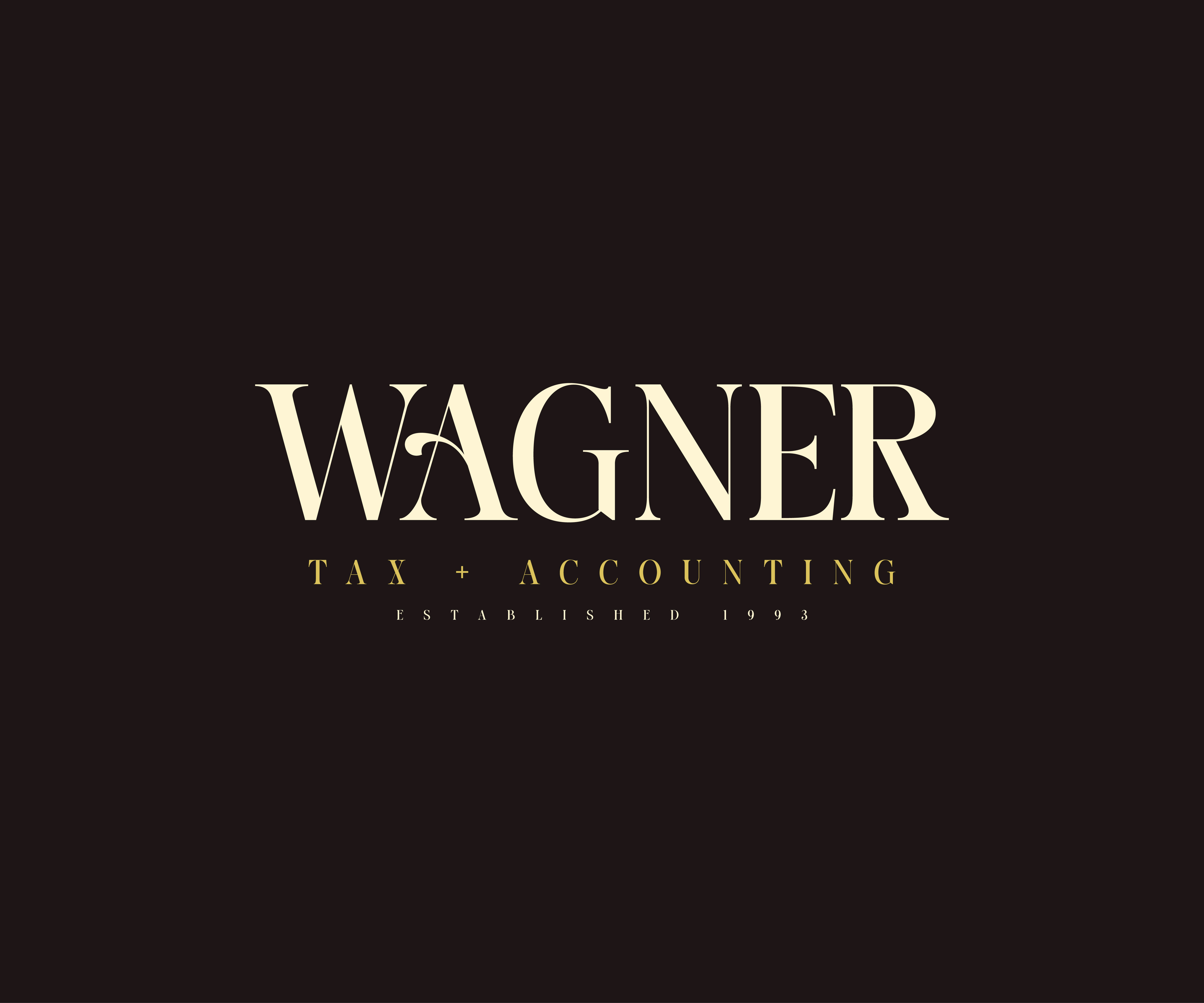 Logo Design by Tube light for Wagner Tax + Accounting | Design #31637189