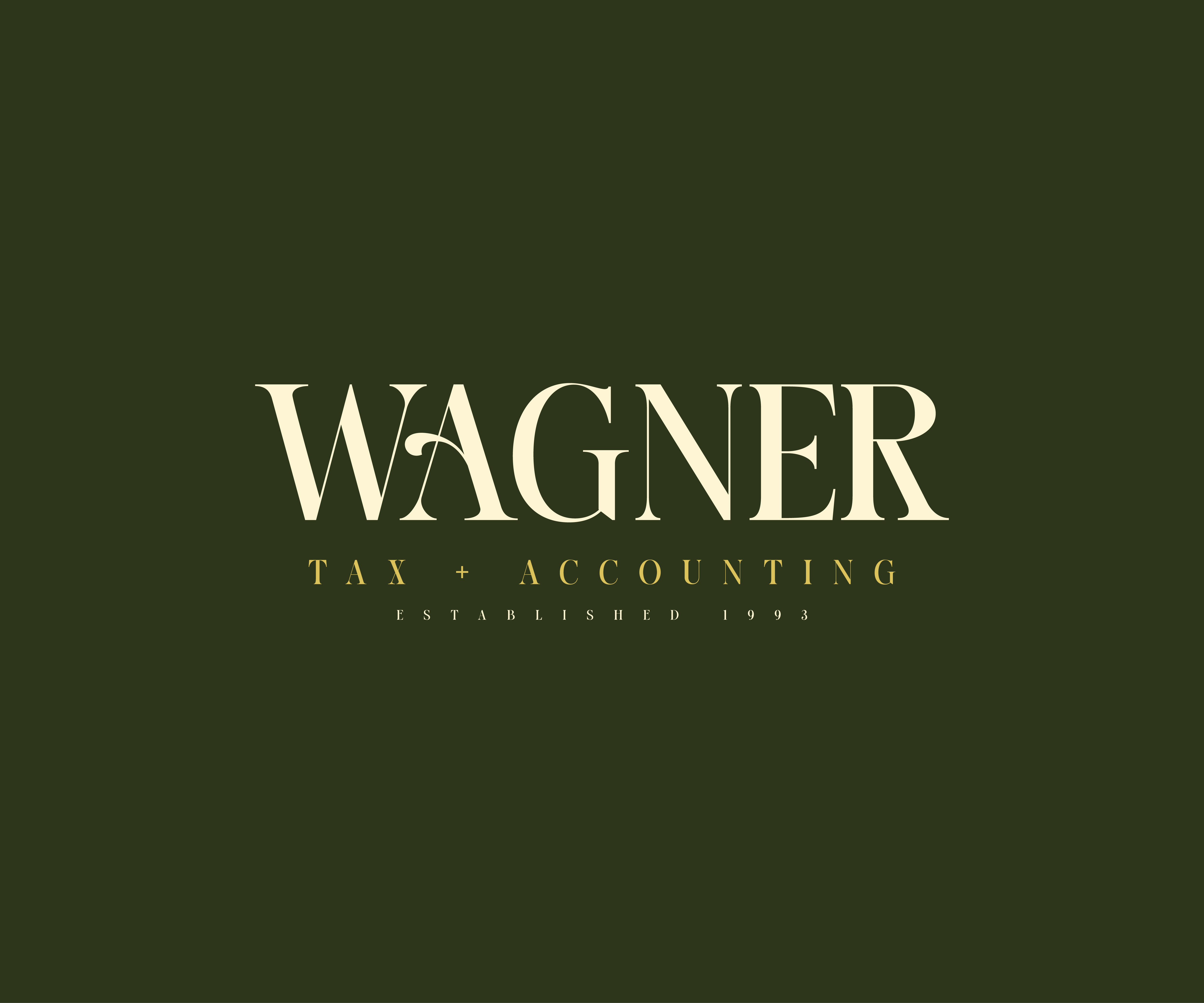 Logo Design by Tube light for Wagner Tax + Accounting | Design #31637190