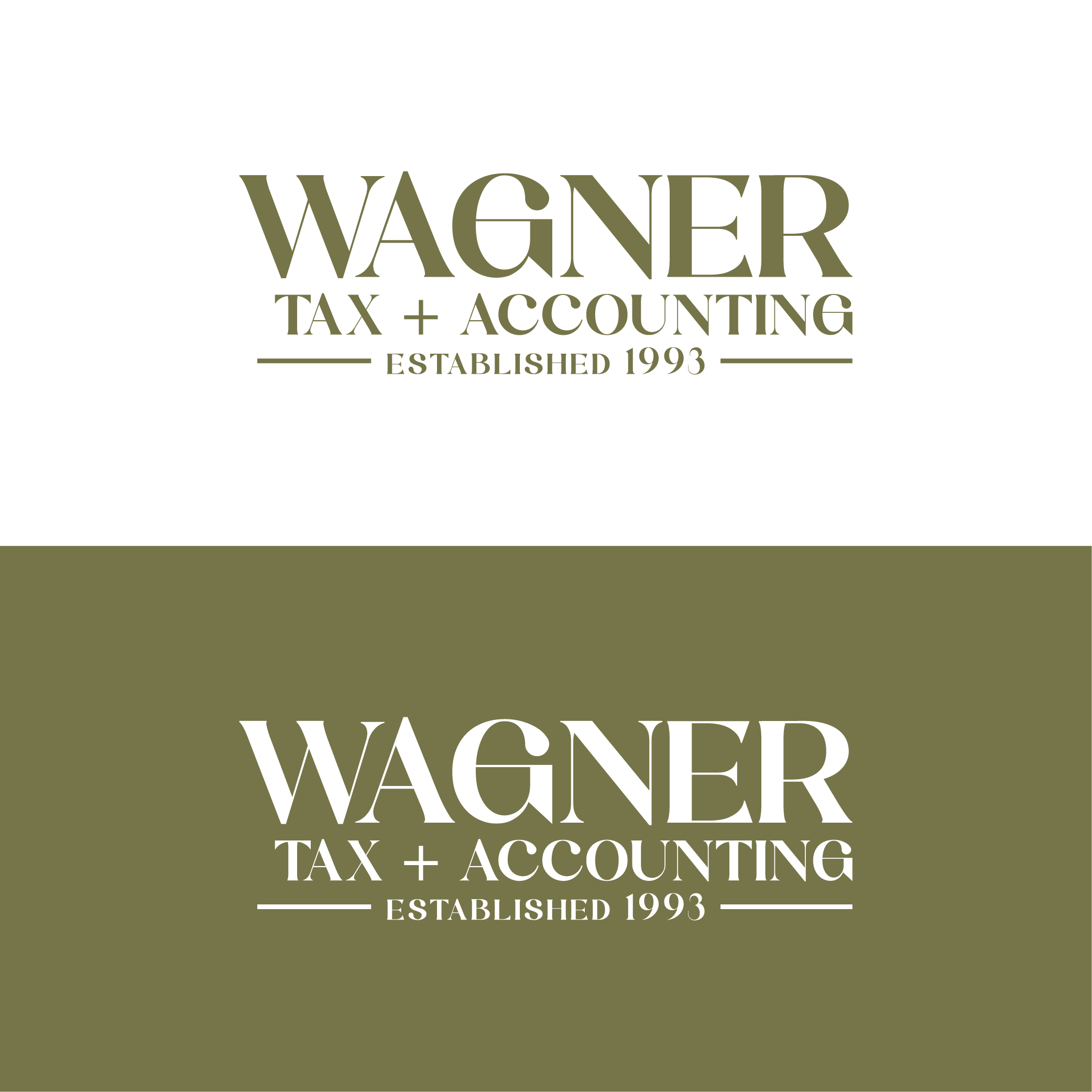 Diseño de Logo por design wae para Wagner Tax + Accounting | Diseño #31594329