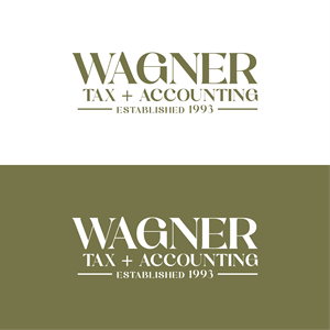 Logo Design by design wae for Wagner Tax + Accounting | Design: #31594329