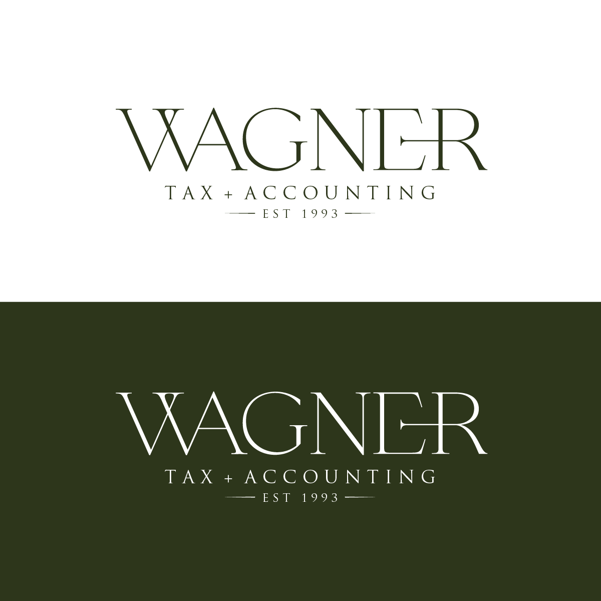 Logo Design by Elrich for Wagner Tax + Accounting | Design #31596292