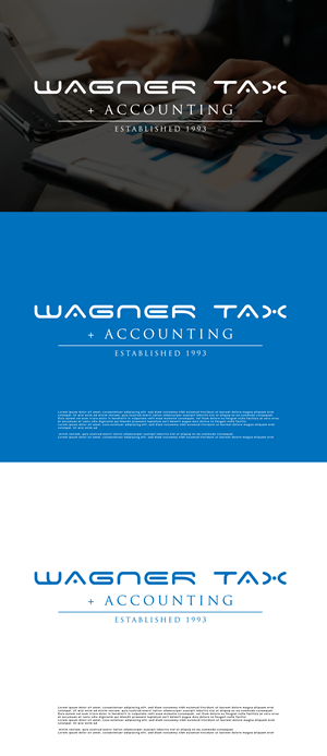 Diseño de Logo por 100%design para Wagner Tax + Accounting | Diseño: #31594413