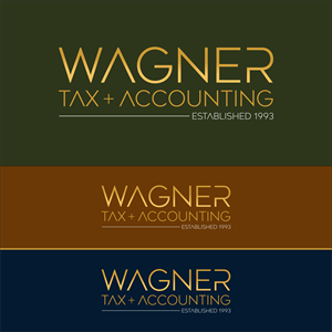 Logo Design by Afika_YN for Wagner Tax + Accounting | Design: #31620218