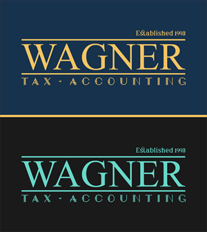 Logo Design by Afika_YN for Wagner Tax + Accounting | Design: #31621118