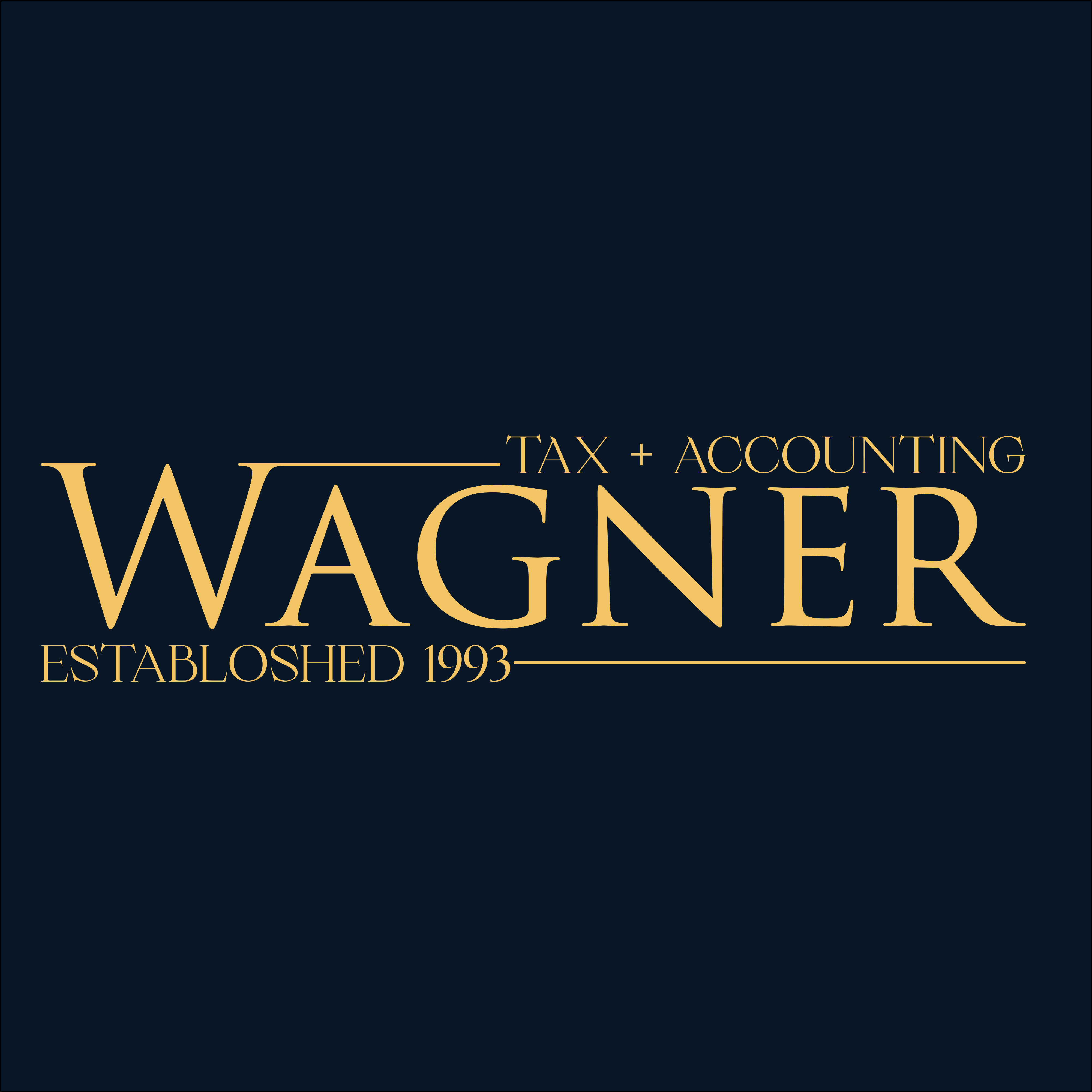 Logo Design by Afika_YN for Wagner Tax + Accounting | Design #31621315