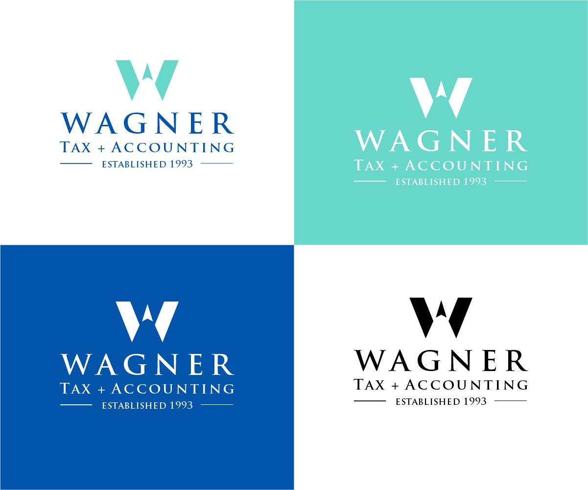 Logo Design by al bantani for Wagner Tax + Accounting | Design #31604835
