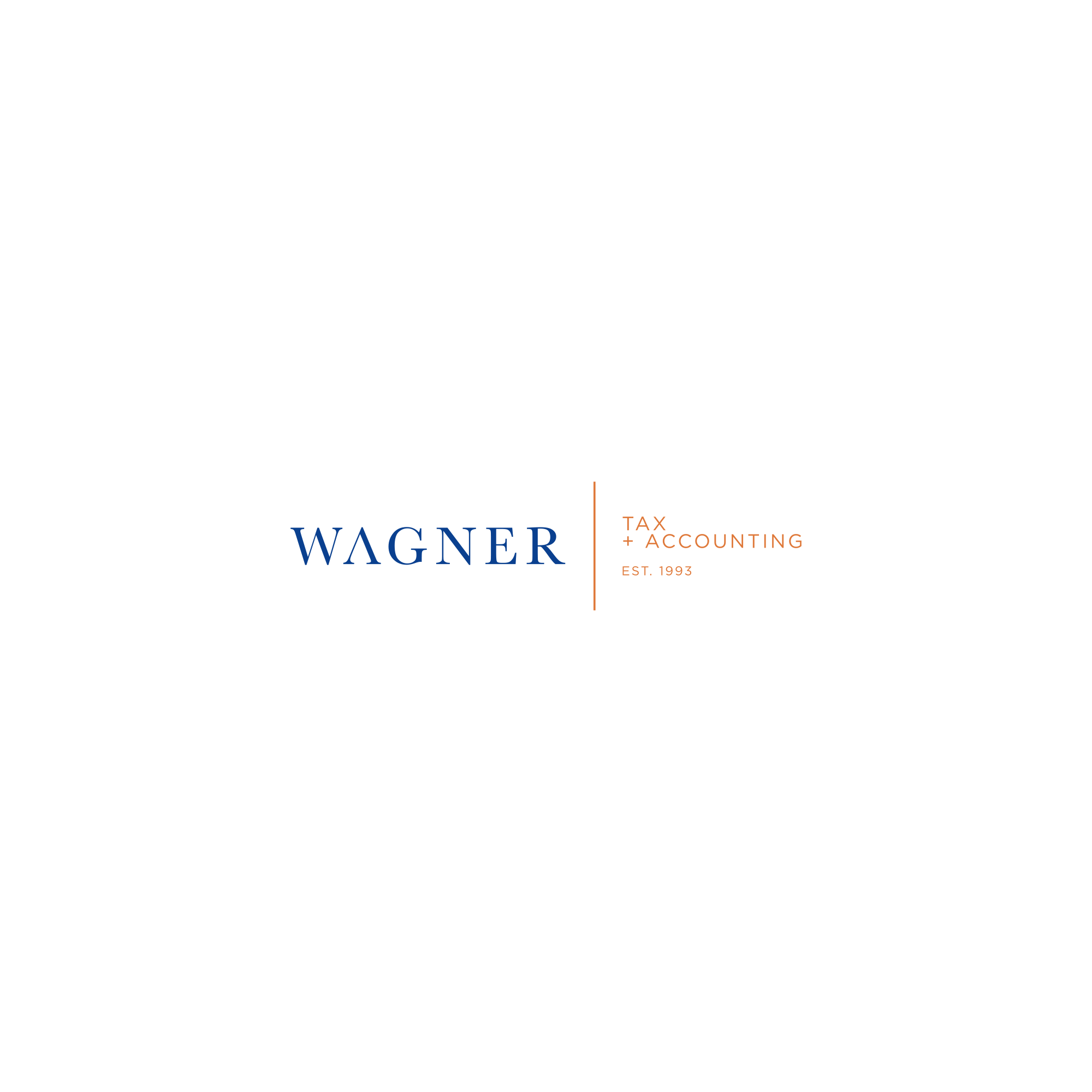 Logo Design by VisualFlava for Wagner Tax + Accounting | Design #31612425