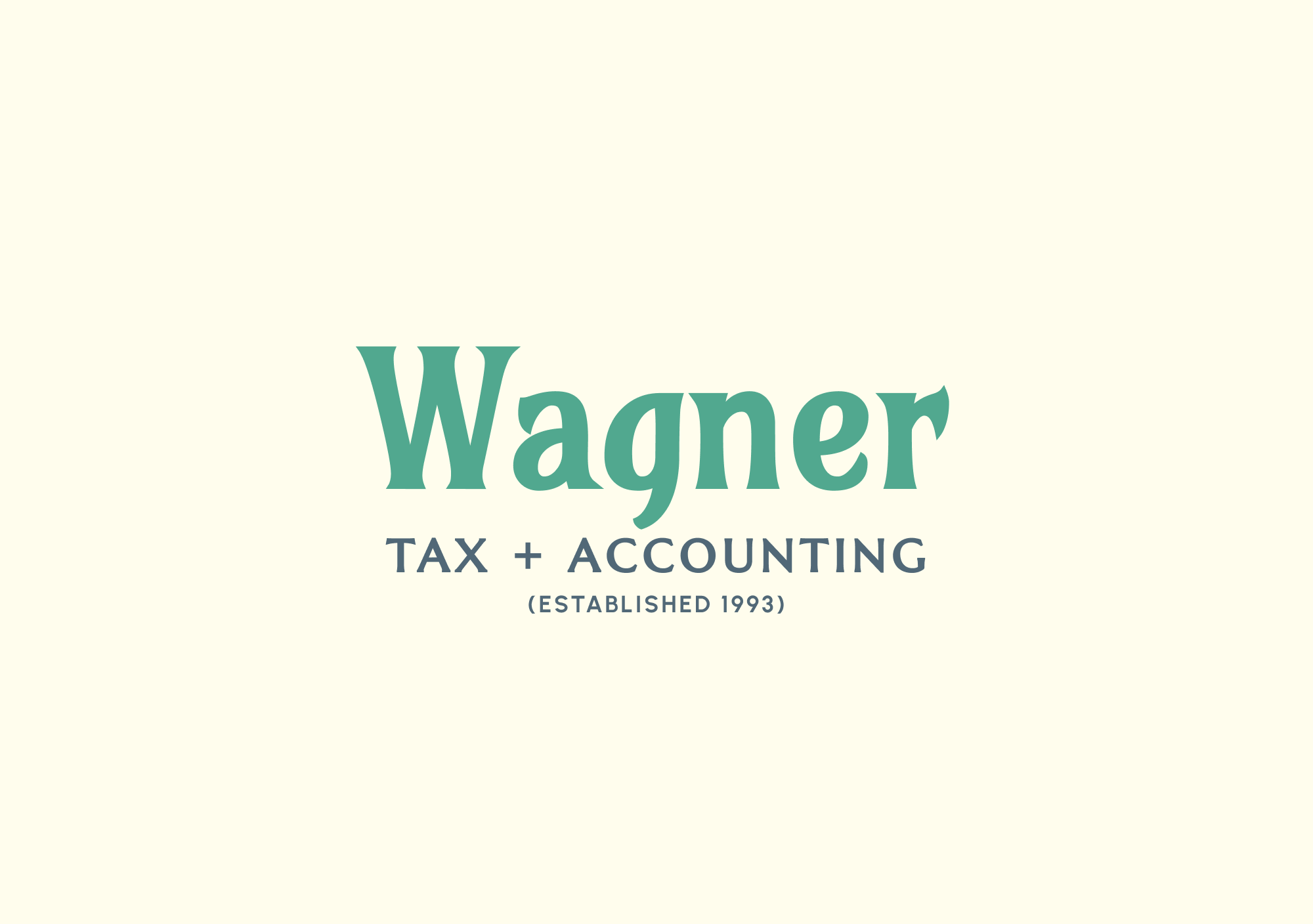 Logo Design by CreativeIyke for Wagner Tax + Accounting | Design #31597233