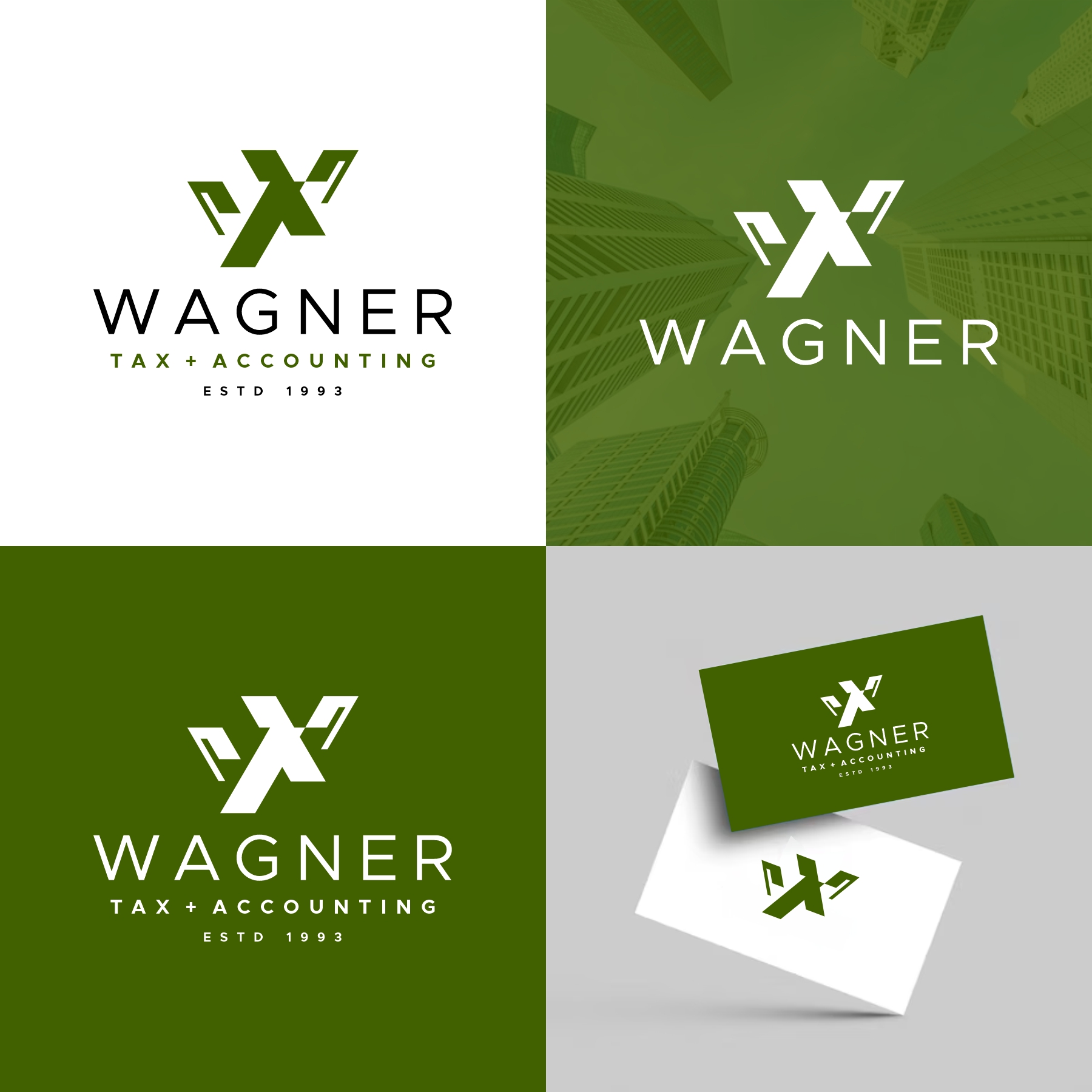 Logo Design by debdesign for Wagner Tax + Accounting | Design #31616588
