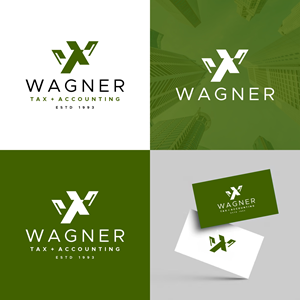 Logo Design by debdesign for Wagner Tax + Accounting | Design: #31616588