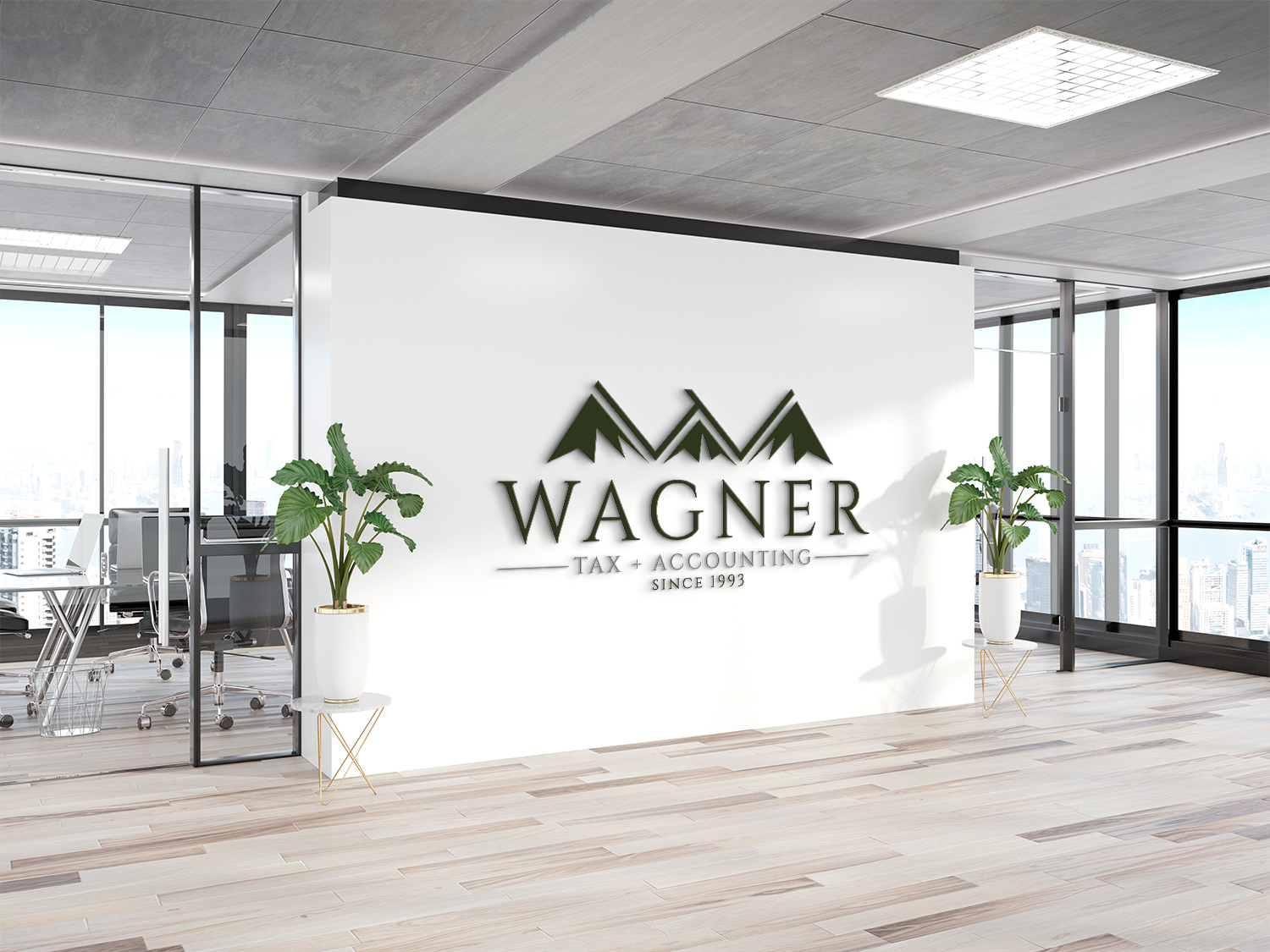 Logo Design by Deziners Zone for Wagner Tax + Accounting | Design #31597949