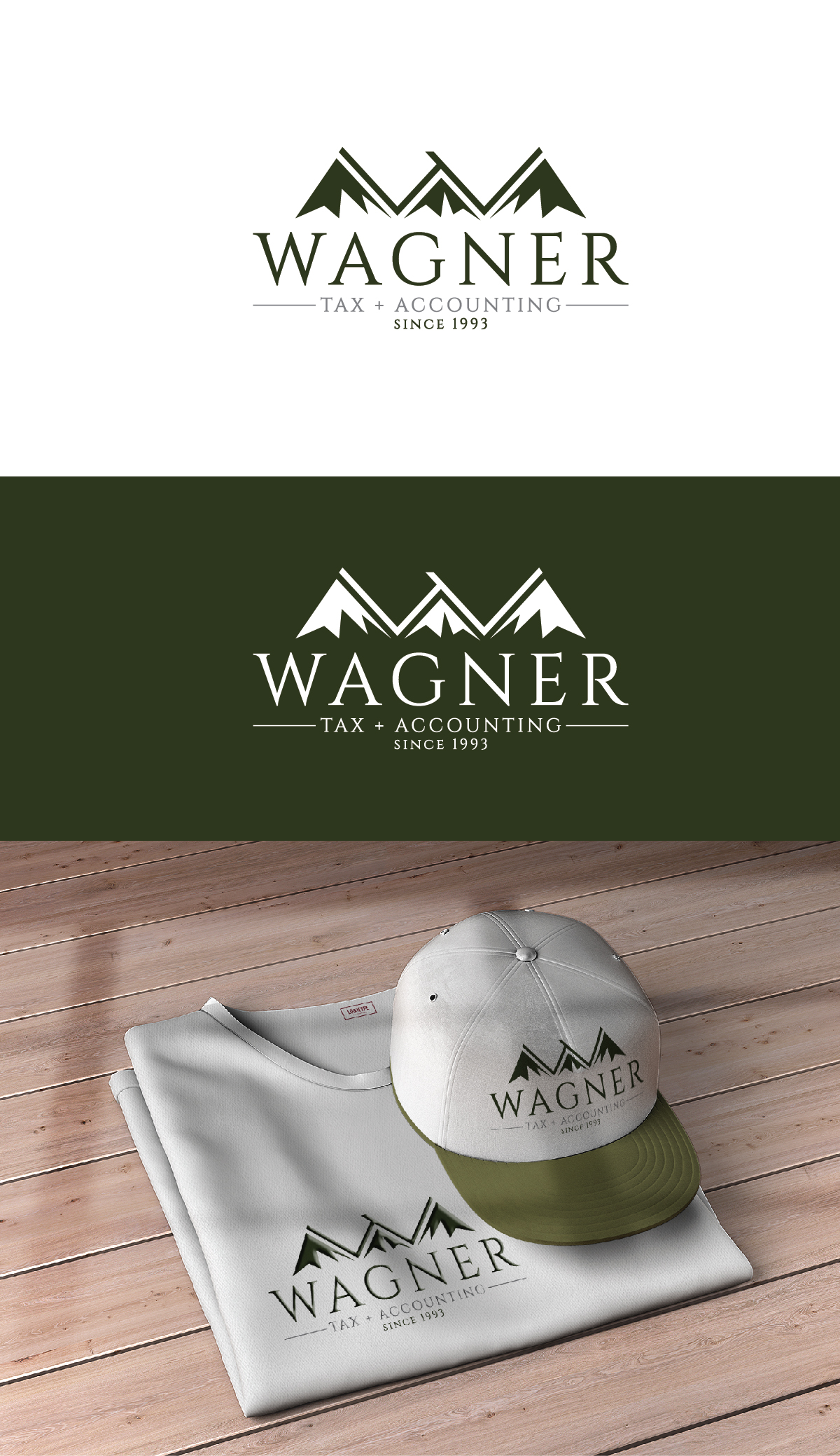 Logo Design by Deziners Zone for Wagner Tax + Accounting | Design #31597968