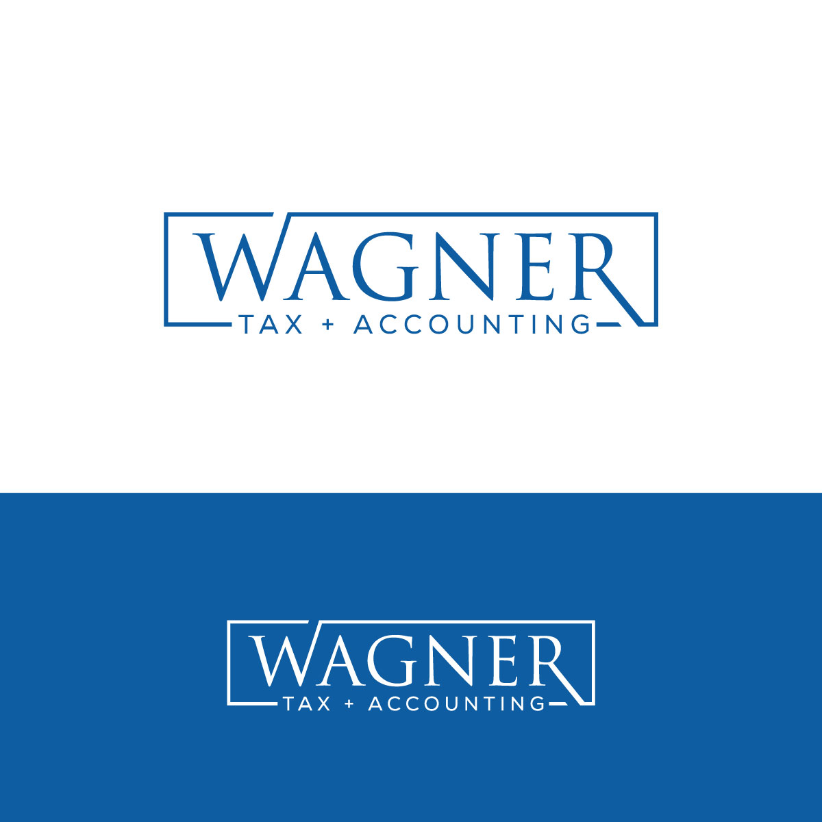 Logo-Design von LAXMI DESIGNHUB für Wagner Tax + Accounting | Design #31604123