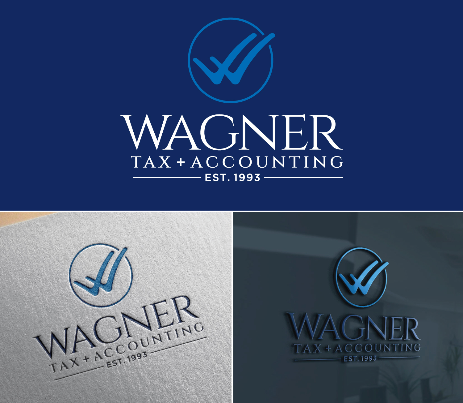 Diseño de Logo por Atec para Wagner Tax + Accounting | Diseño #31594580