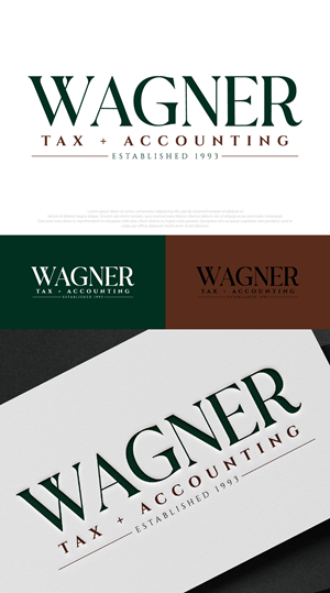 Logo Design by DesignLima for Wagner Tax + Accounting | Design: #31598870