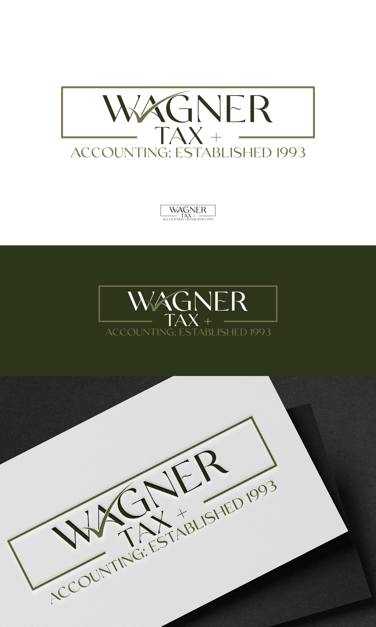 Logo Design by DesignLima for Wagner Tax + Accounting | Design #31598871