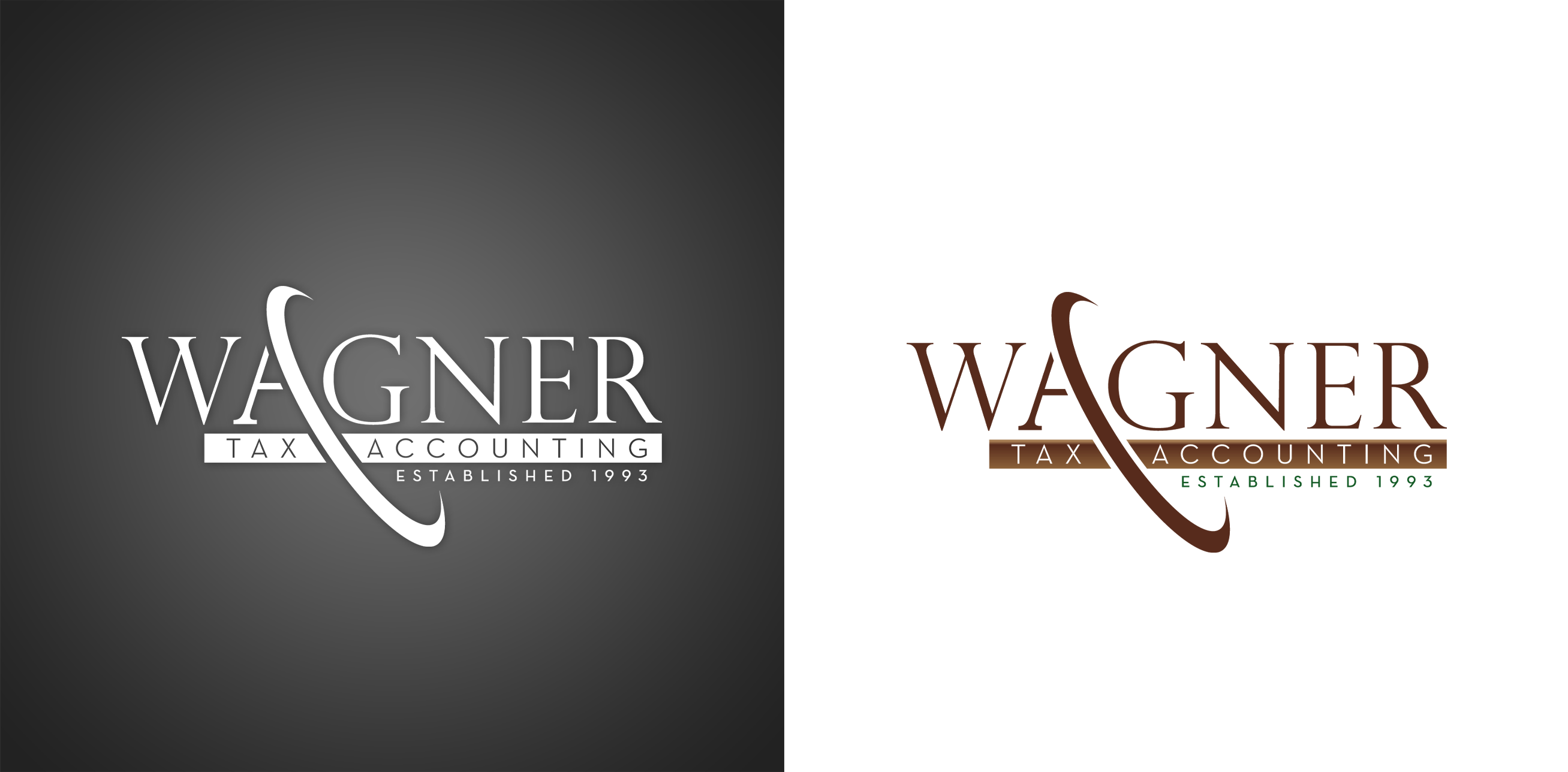 Logo Design by Rickyy for Wagner Tax + Accounting | Design #31603477