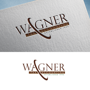 Logo Design by Rickyy for Wagner Tax + Accounting | Design: #31603479