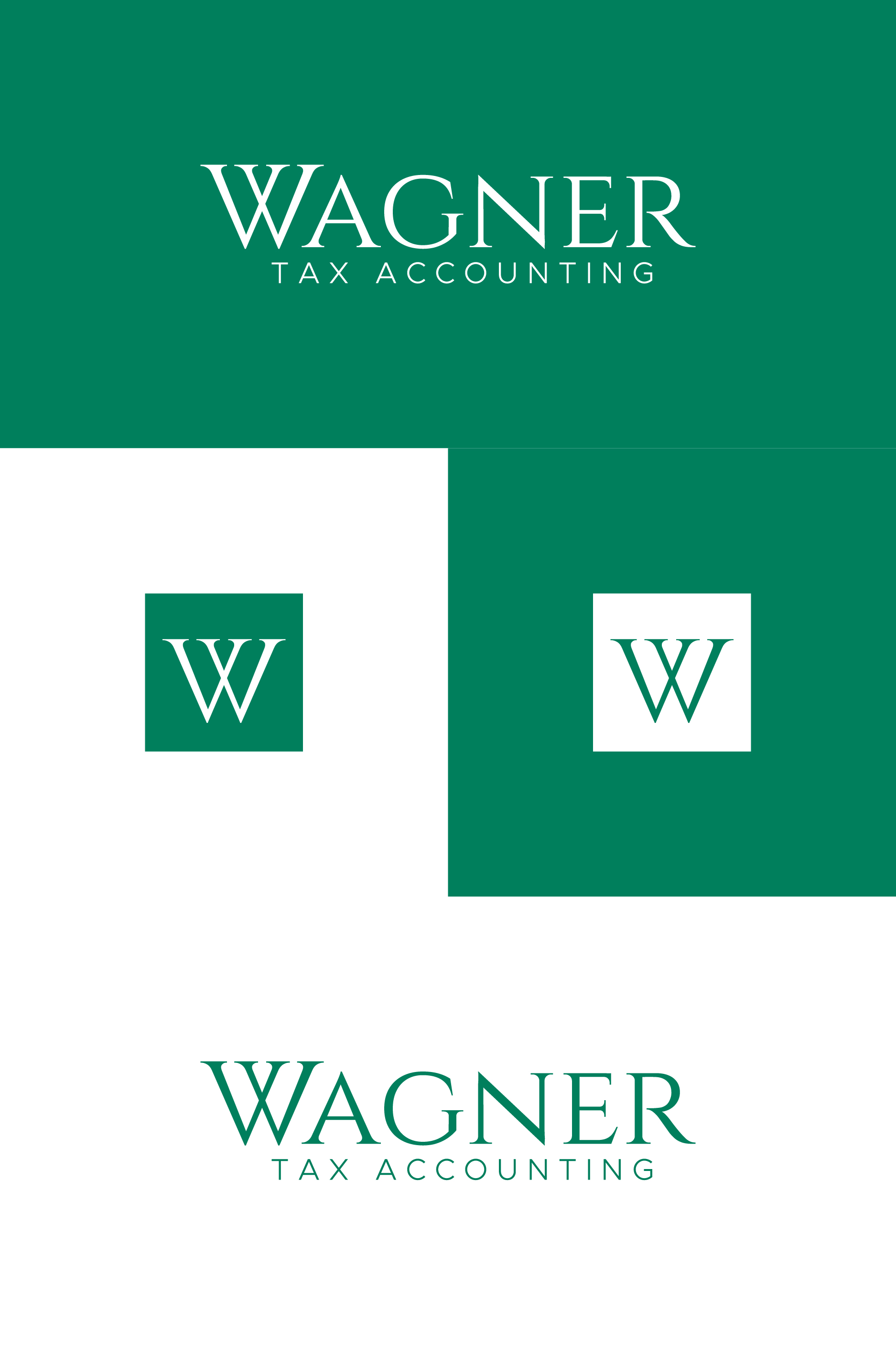 Diseño de Logo por Abamba Osawonyi para Wagner Tax + Accounting | Diseño #31602968