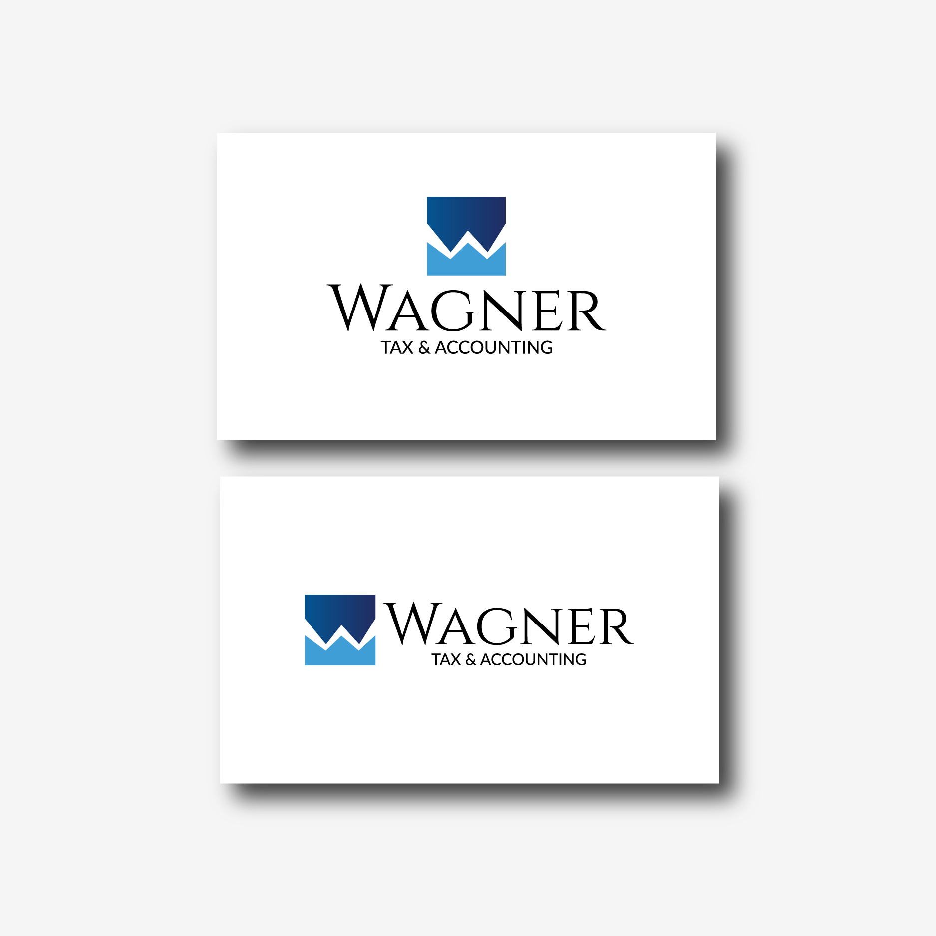 Logo-Design von Abamba Osawonyi für Wagner Tax + Accounting | Design #31633384