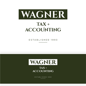 Diseño de Logo por vintana para Wagner Tax + Accounting | Diseño: #31618541