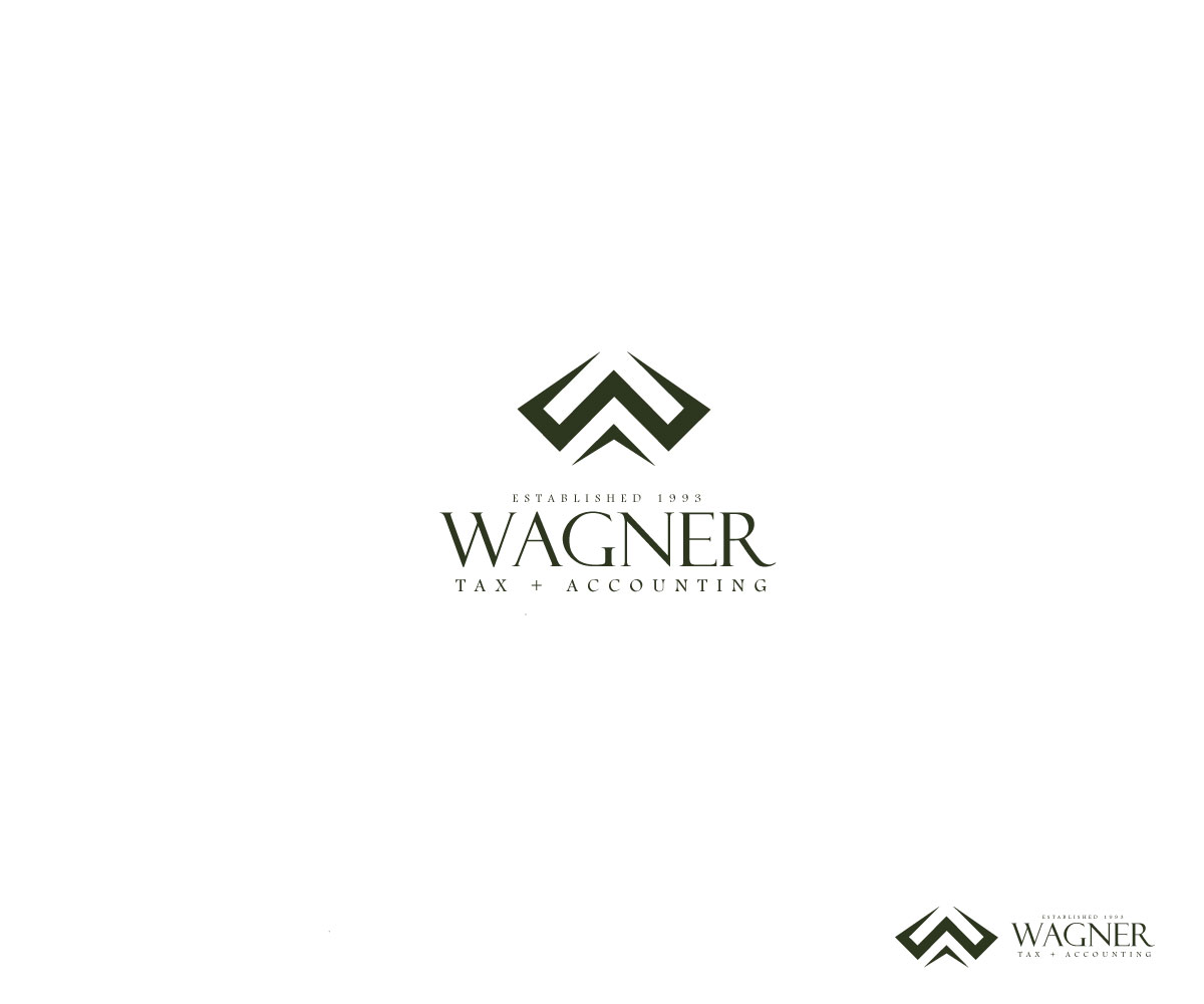 Logo Design by Artknyte for Wagner Tax + Accounting | Design #31596024