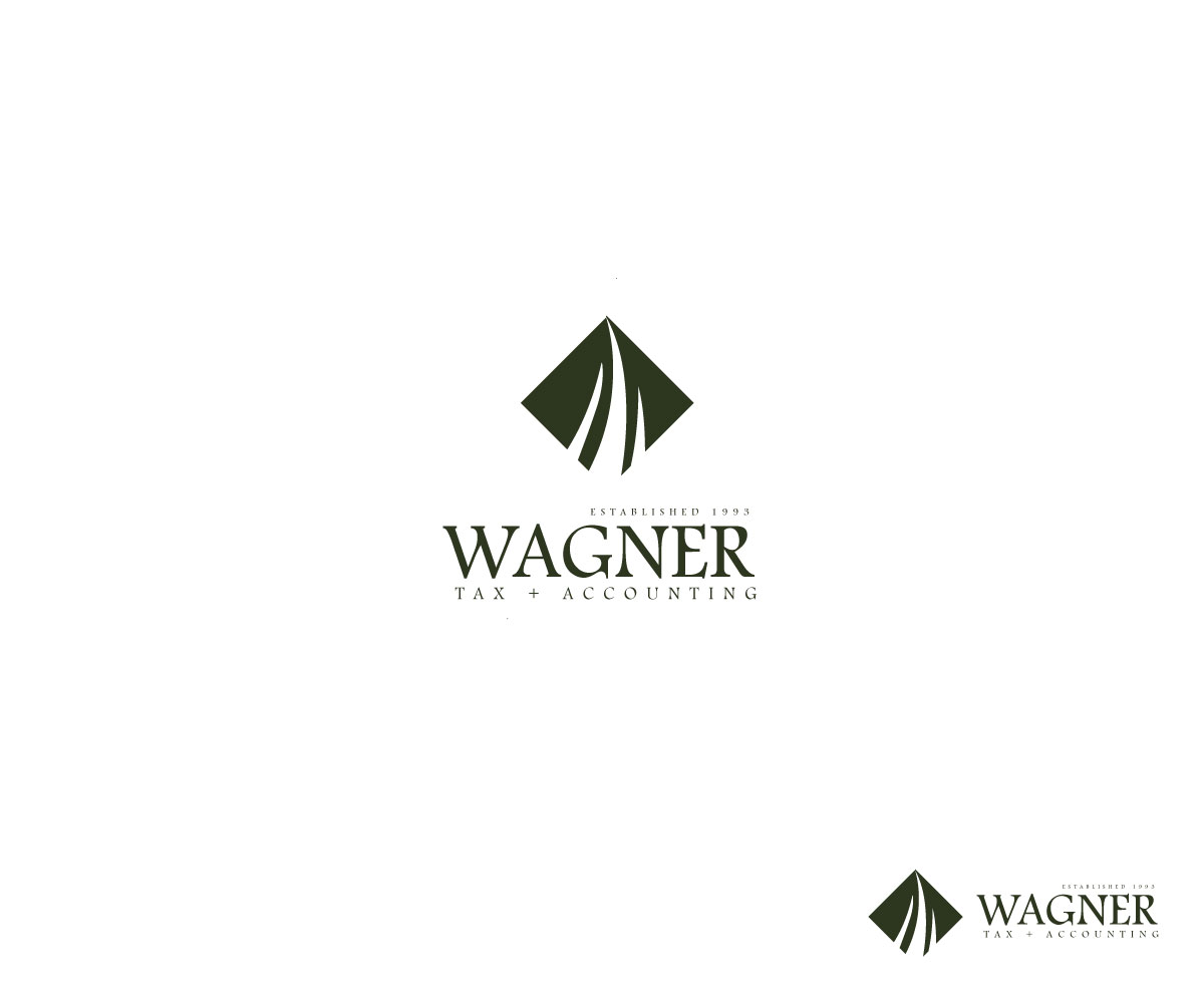 Logo Design by Artknyte for Wagner Tax + Accounting | Design #31596025