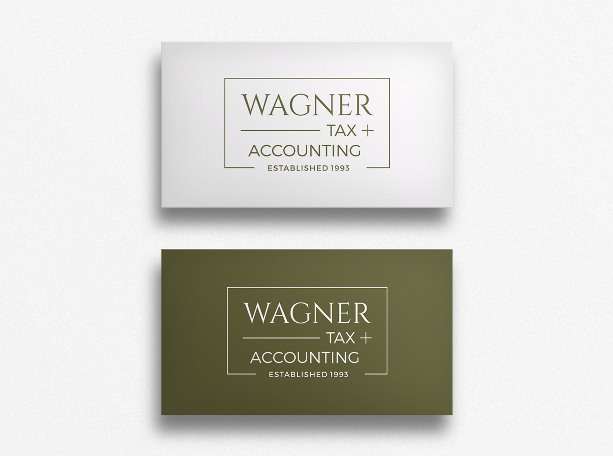 Logo Design by Djamdesign for Wagner Tax + Accounting | Design #31600175