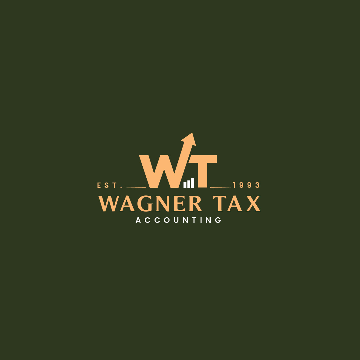 Logo Design by Prodesign81 for Wagner Tax + Accounting | Design #31597105