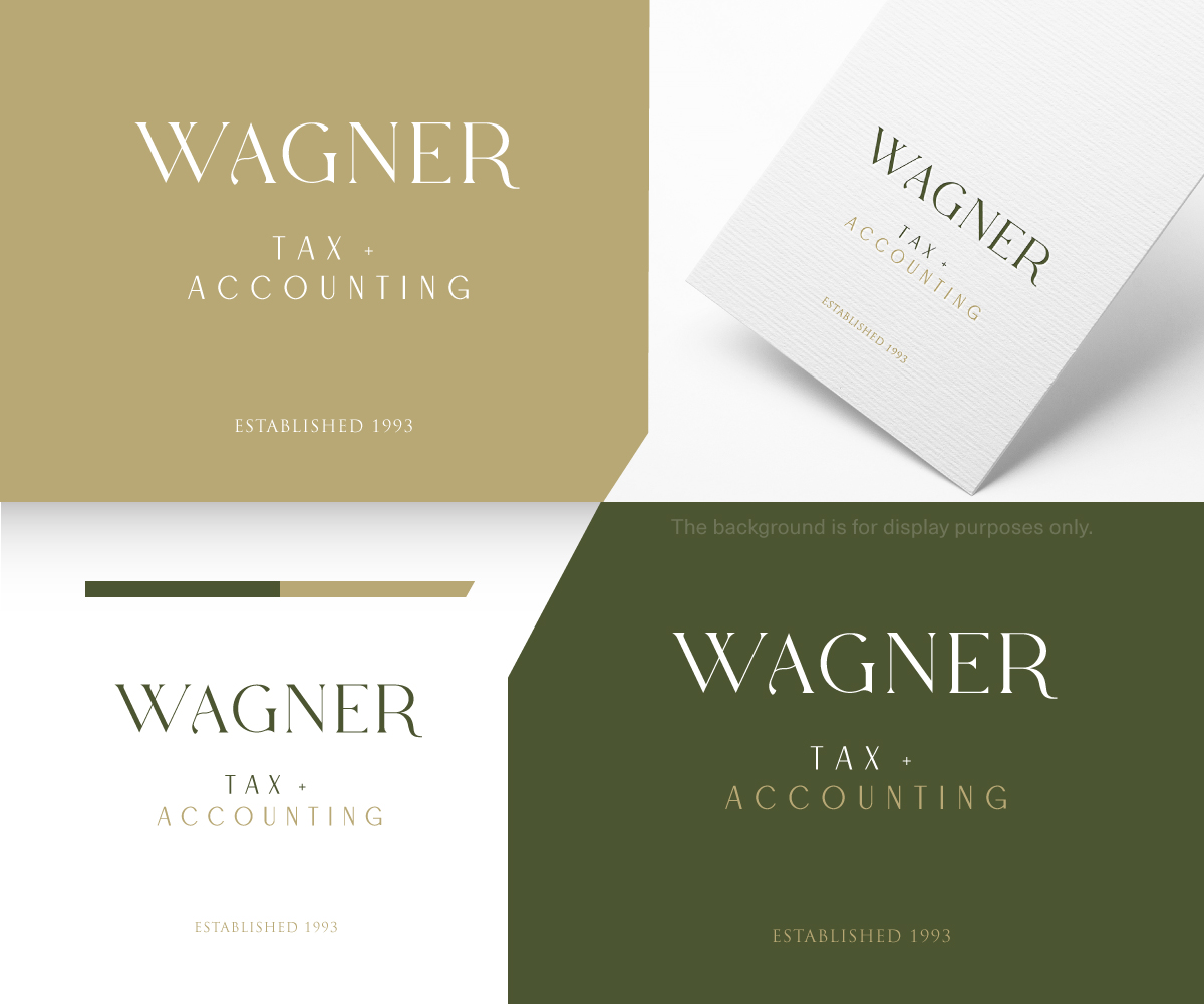 Logo Design by edwinnegz1 for Wagner Tax + Accounting | Design #31593194