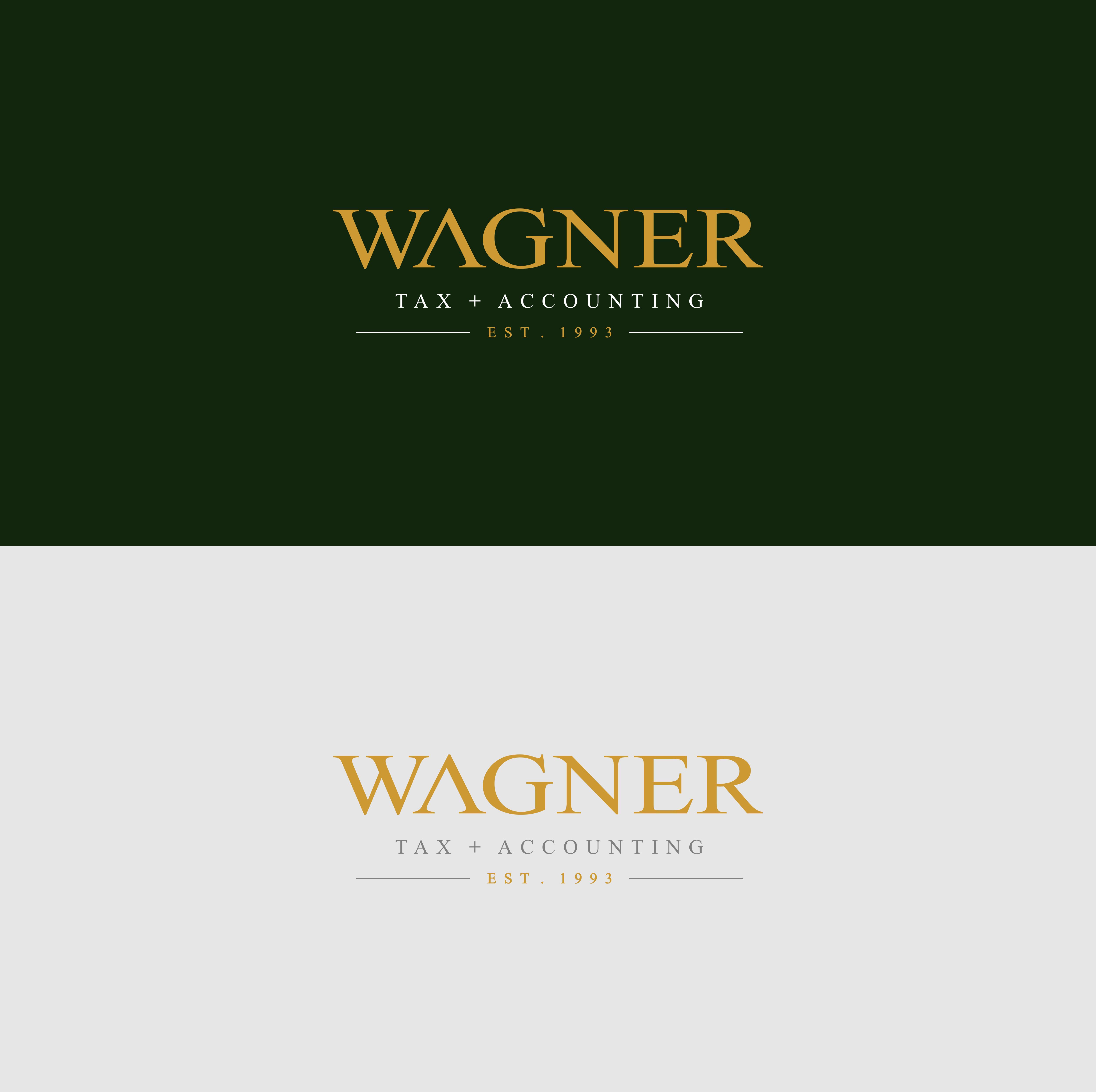 Logo Design by Adi firadika for Wagner Tax + Accounting | Design #31634462