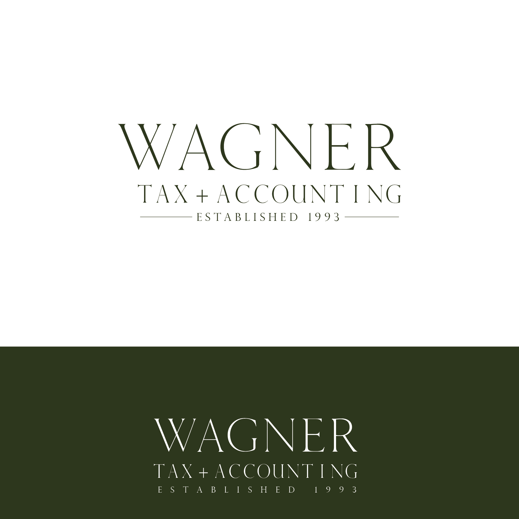 Logo Design by ALAM DESIGN for Wagner Tax + Accounting | Design #31636710