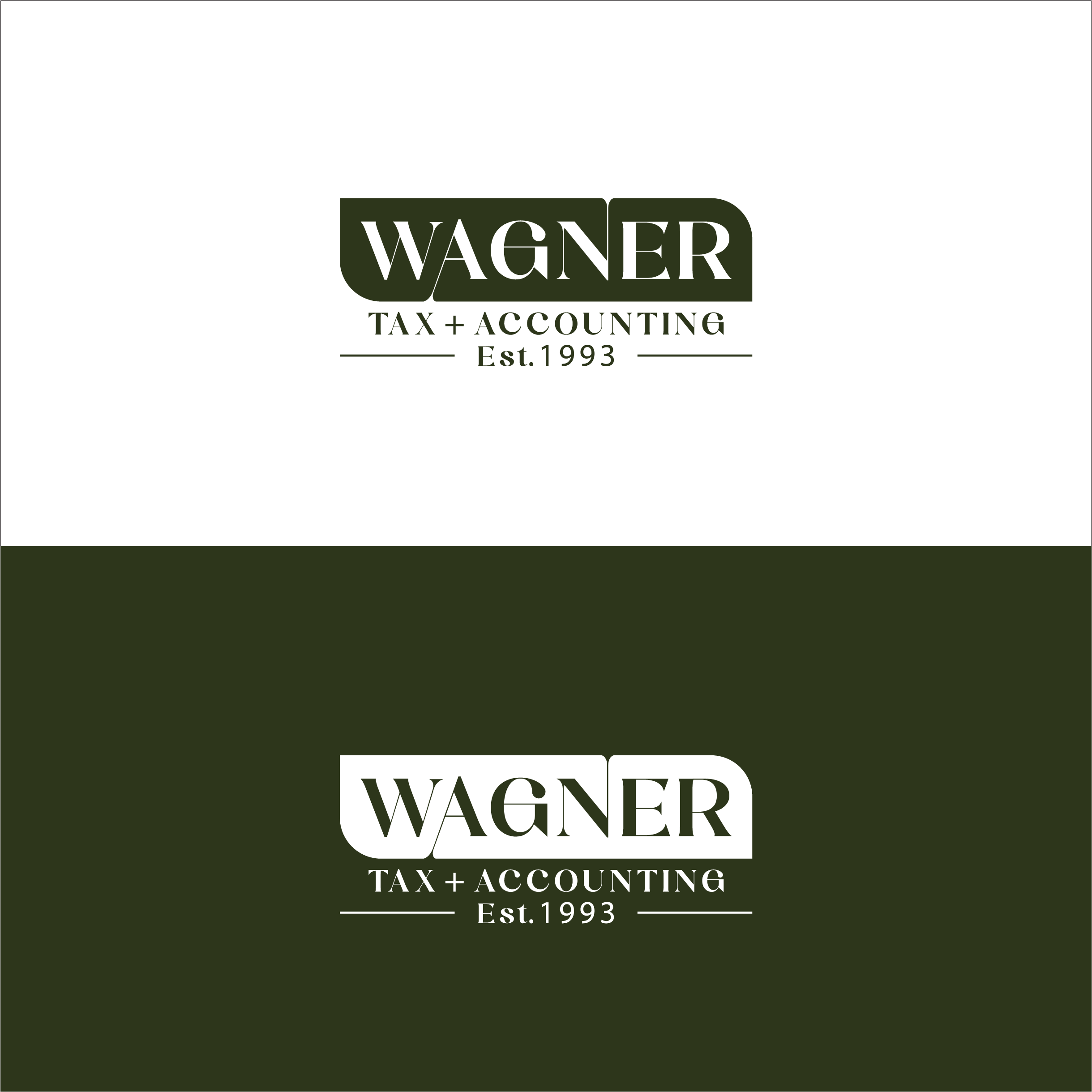 Logo Design by gauravgraphy for Wagner Tax + Accounting | Design #31605093