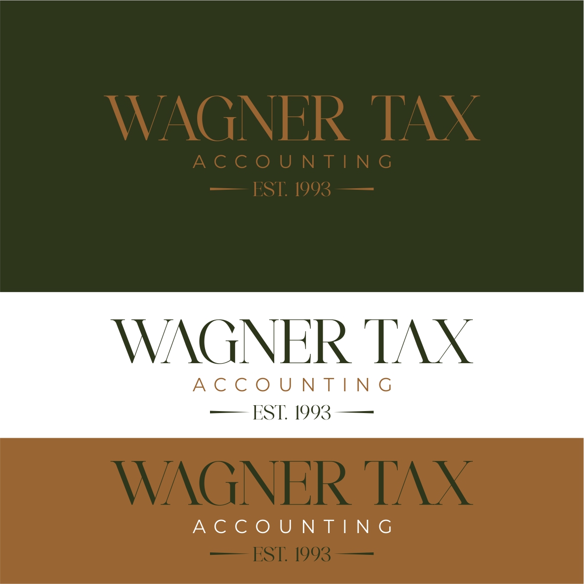 Logo Design by aidea19 for Wagner Tax + Accounting | Design #31706111