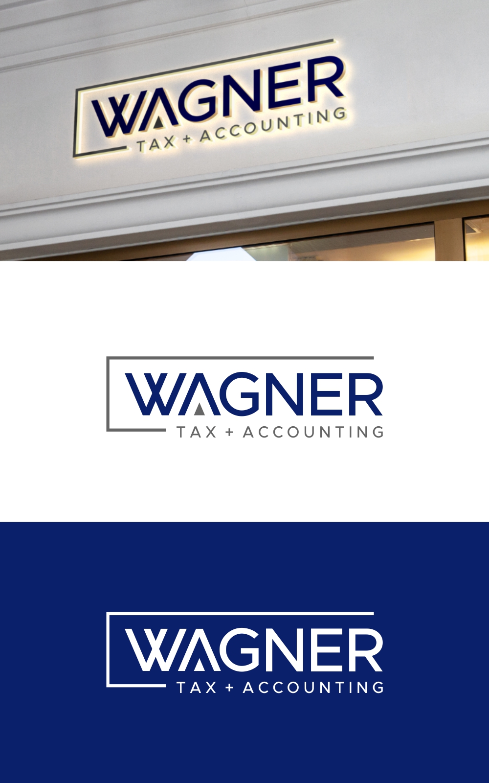 Logo Design by SigmaStudio for Wagner Tax + Accounting | Design #31595444