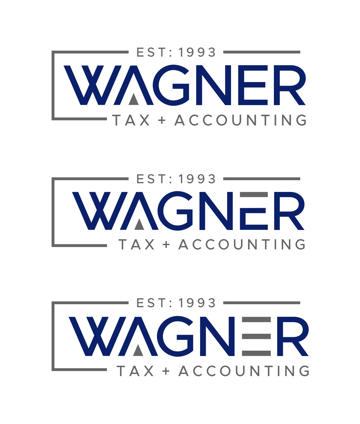 Logo Design by SigmaStudio for Wagner Tax + Accounting | Design #31641365