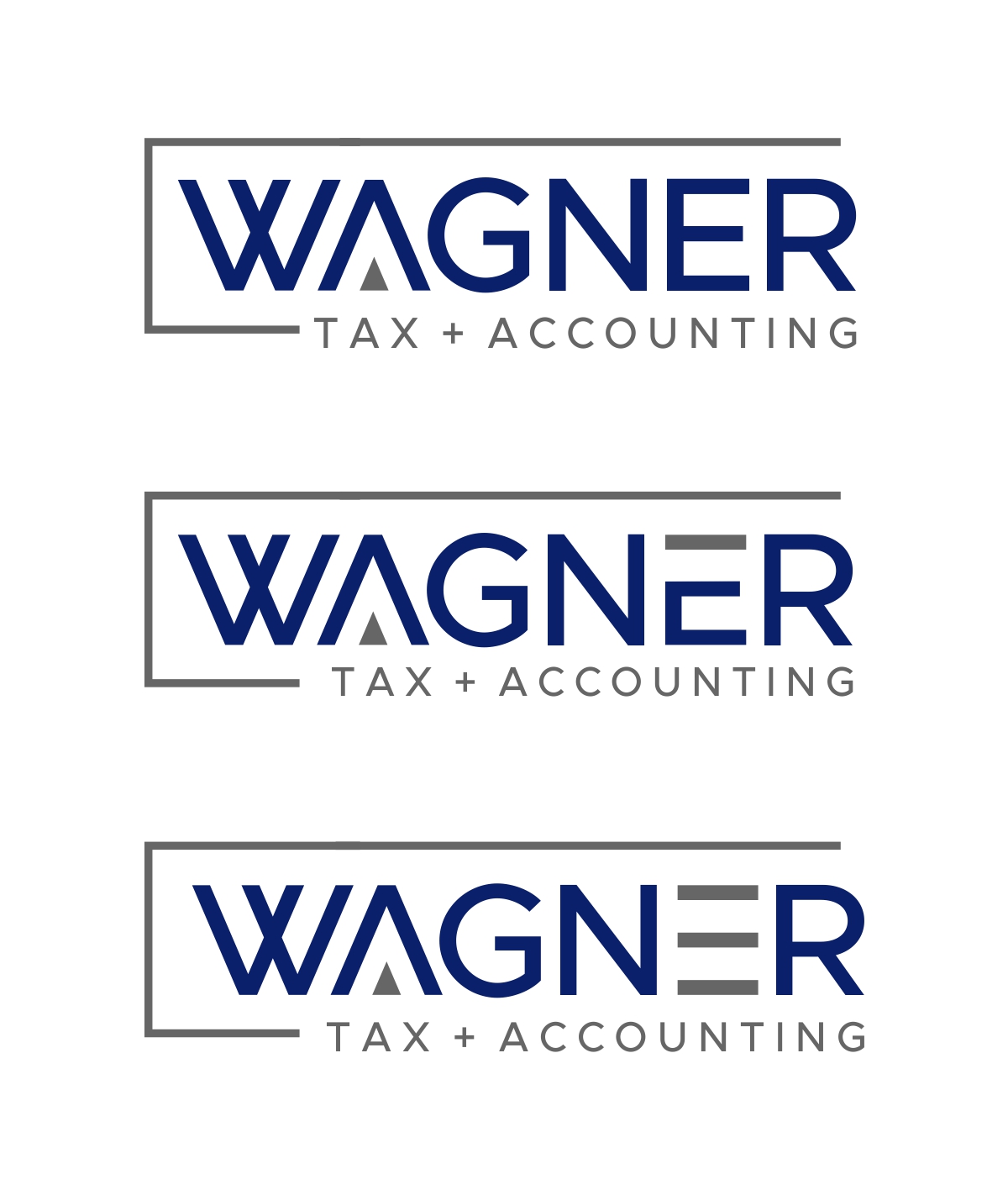 Logo Design by SigmaStudio for Wagner Tax + Accounting | Design #31641369