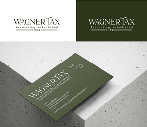 Logo Design by Talha11222 for Wagner Tax + Accounting | Design: #31594820