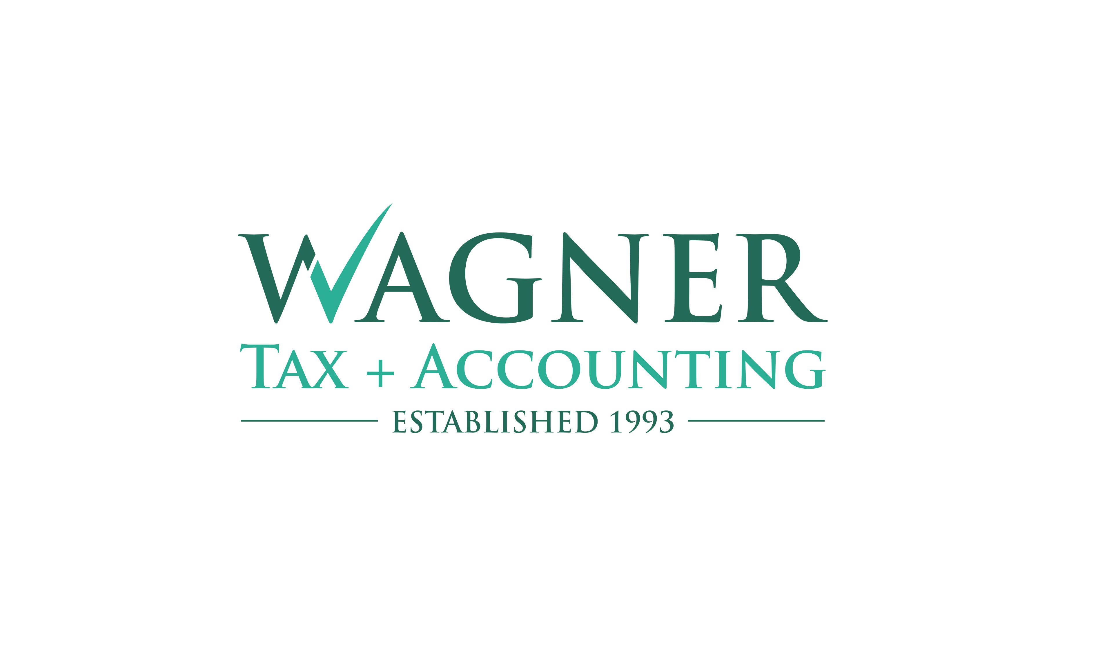 Logo Design by RAN MEI JS for Wagner Tax + Accounting | Design #31637575