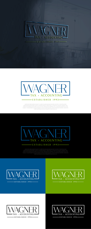 Logo Design by Ayub Zafar for Wagner Tax + Accounting | Design: #31607588