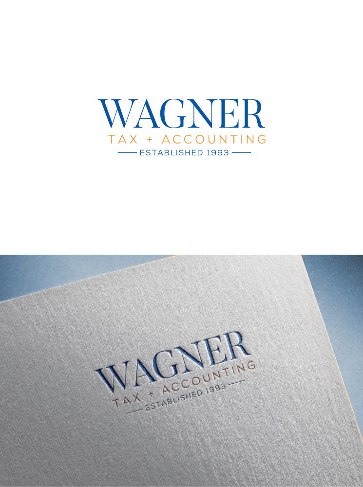 Logo Design by flora.c design for Wagner Tax + Accounting | Design #31595548