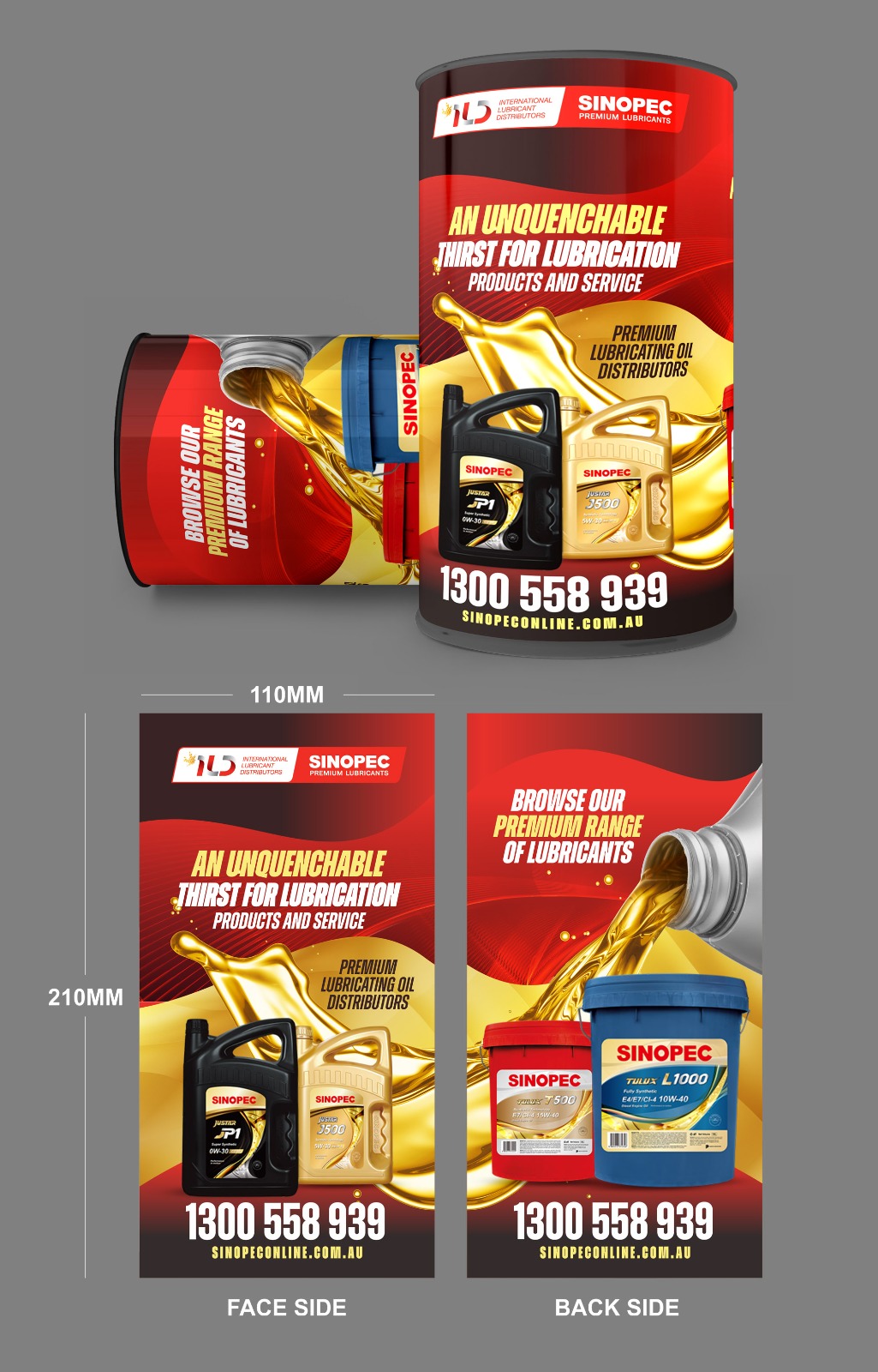 Merchandize Design by Dzhafir for ILD-SINOPEC | Design #31653538