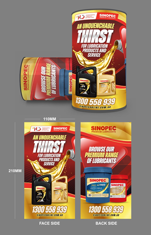 Merchandize Design by Dzhafir for ILD-SINOPEC | Design #31653539